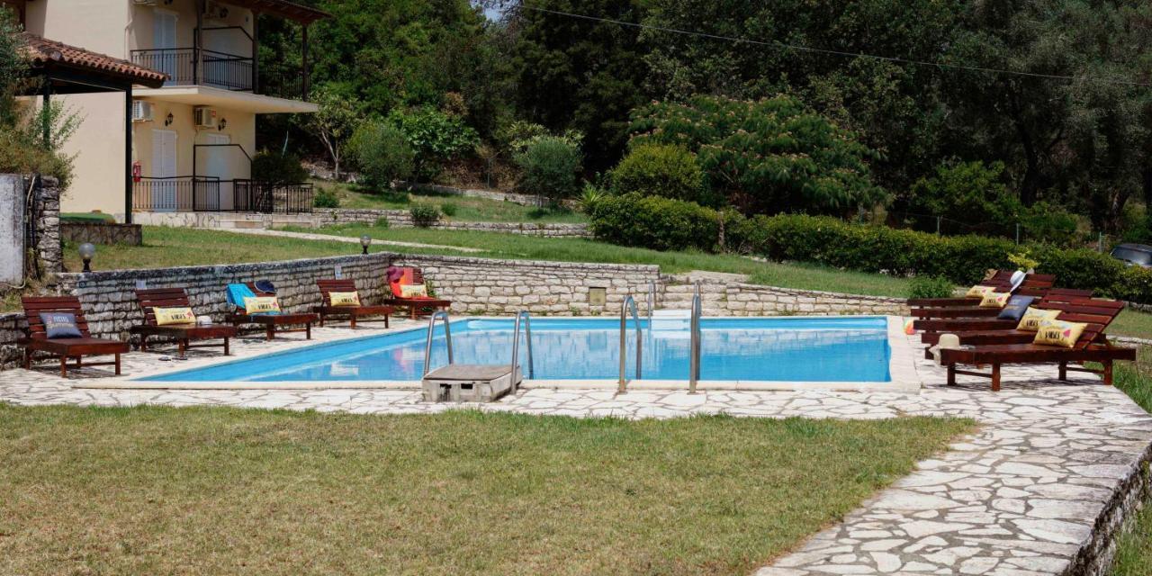 Habitat Villa Corfu Dassia  Buitenkant foto