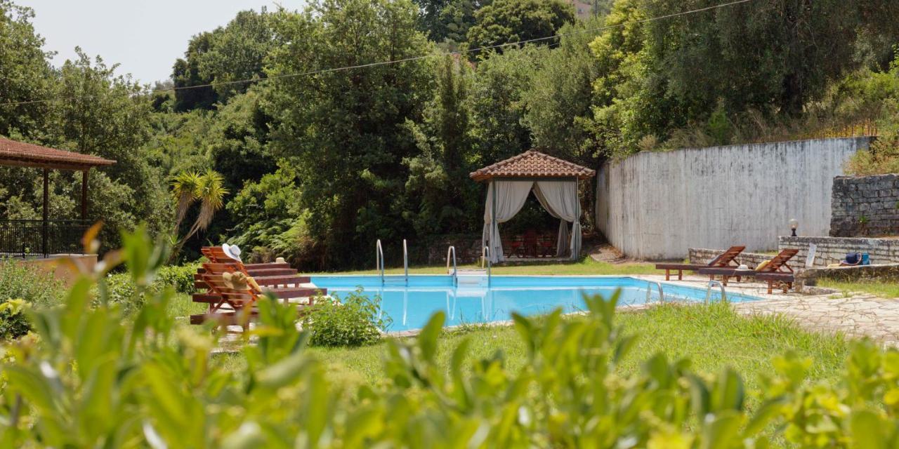 Habitat Villa Corfu Dassia  Buitenkant foto