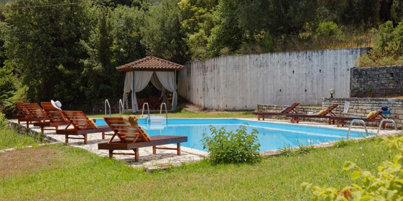 Habitat Villa Corfu Dassia  Buitenkant foto