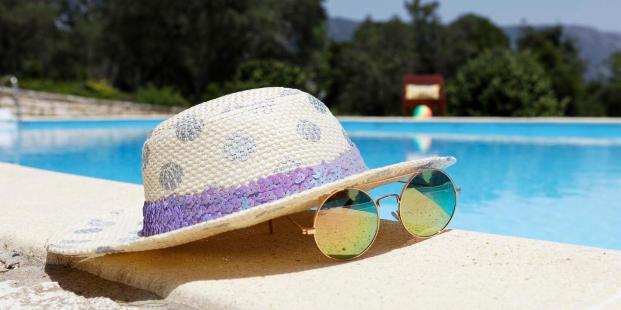 Habitat Villa Corfu Dassia  Buitenkant foto