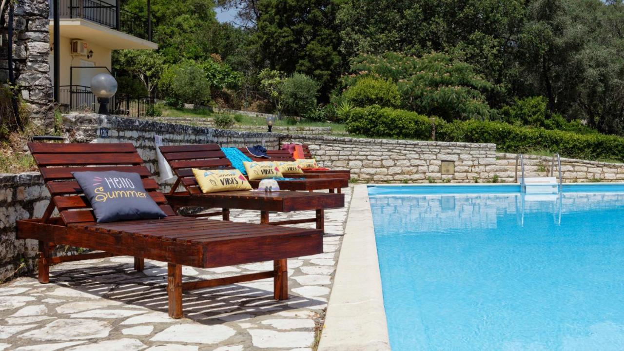 Habitat Villa Corfu Dassia  Buitenkant foto