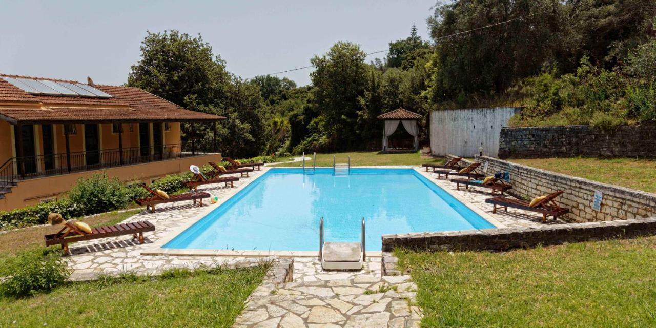 Habitat Villa Corfu Dassia  Buitenkant foto